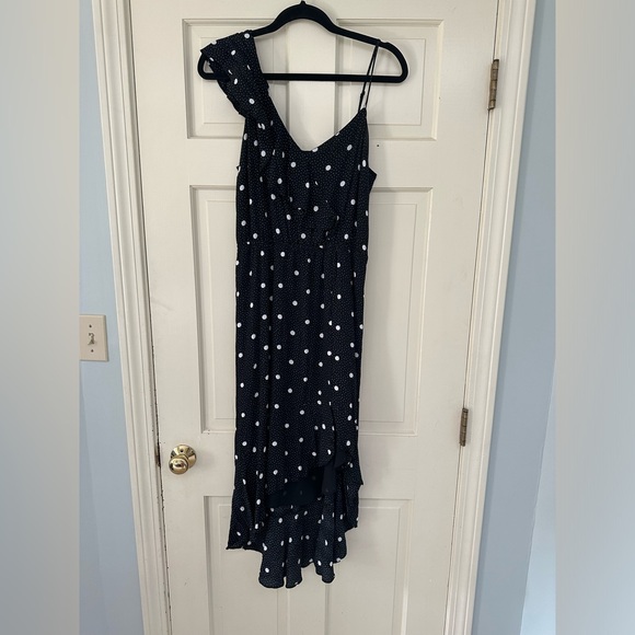 1. State High-Low Ruffle Midi Dress - Picture 4 of 9